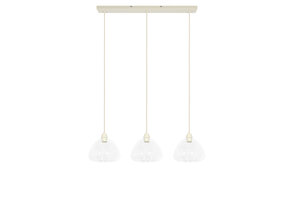Light & Living - Hanglamp BISHO - 94x26x19cm - Wit