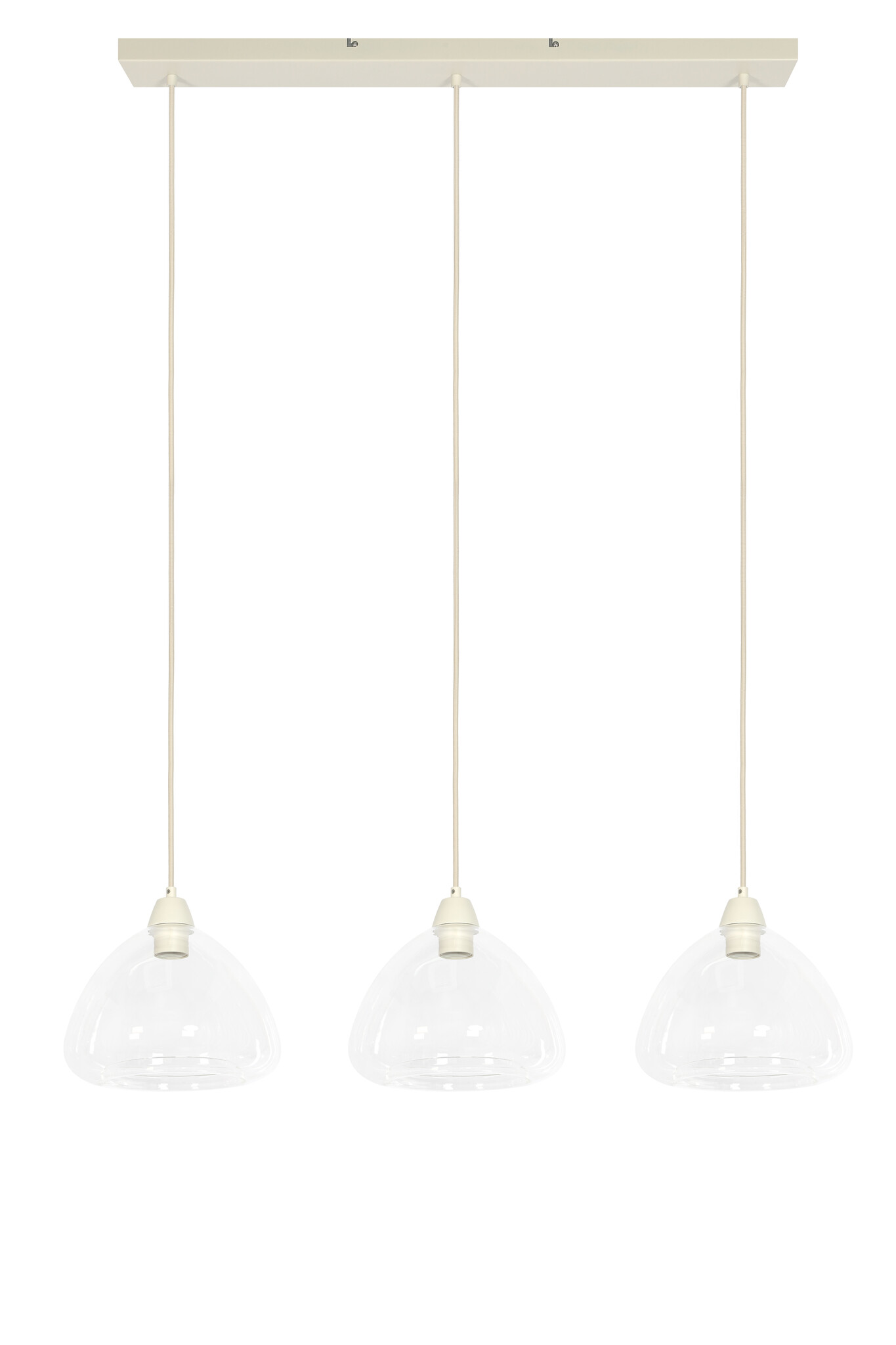Light & Living - Hanglamp BISHO - 94x26x19cm - Wit