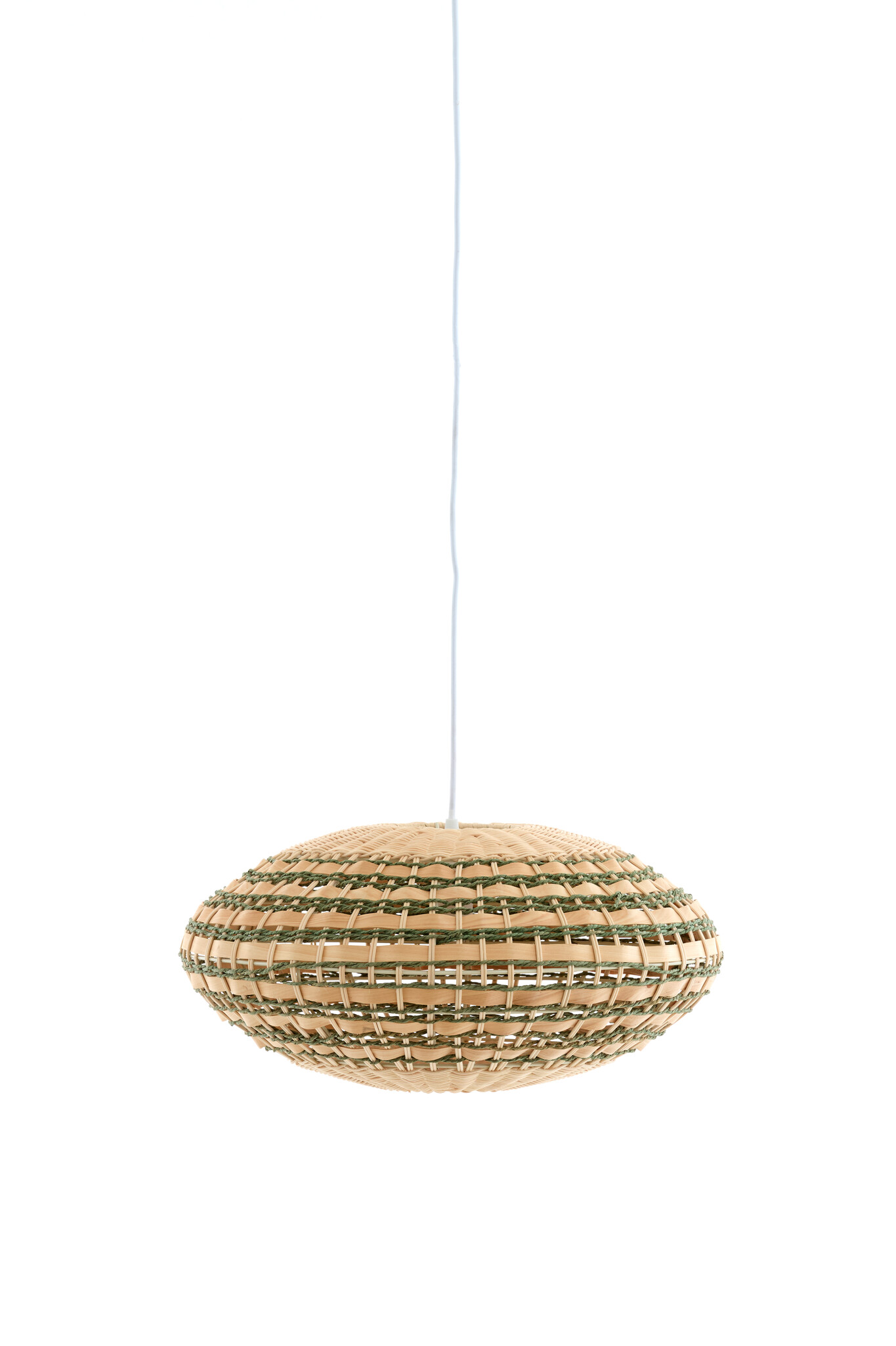 Light & Living - Hanglamp TAWELA - Ø50x24cm - Groen