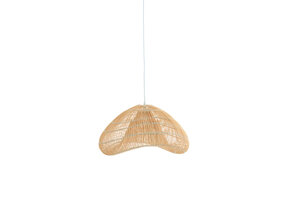 Light & Living - Hanglamp JANZUR - 54x52.5x30.5cm - Bruin