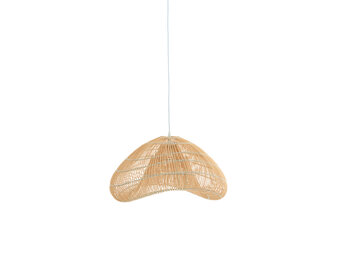 Light & Living - Hanglamp JANZUR - 54x52.5x30.5cm - Bruin