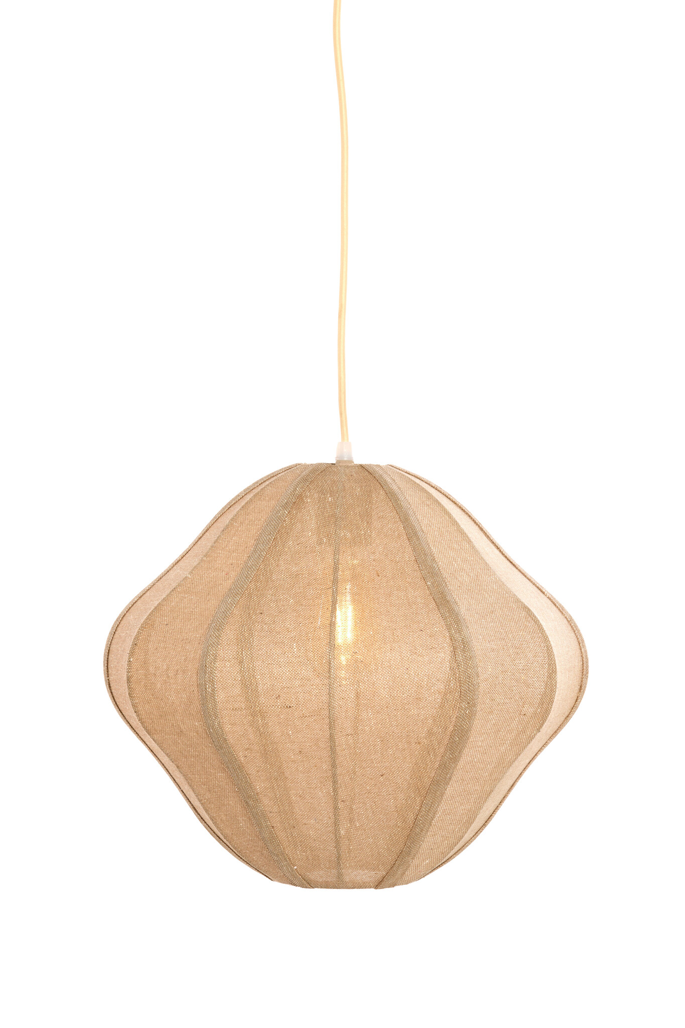 Light & Living - Hanglamp SUKAU - Ø38x32cm - Bruin