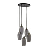 Light & Living - Hanglamp LUKARO - Ø45x36cm - Grijs