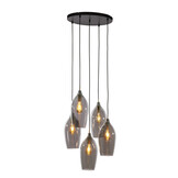 Light & Living - Hanglamp LUKARO - Ø45x36cm - Grijs