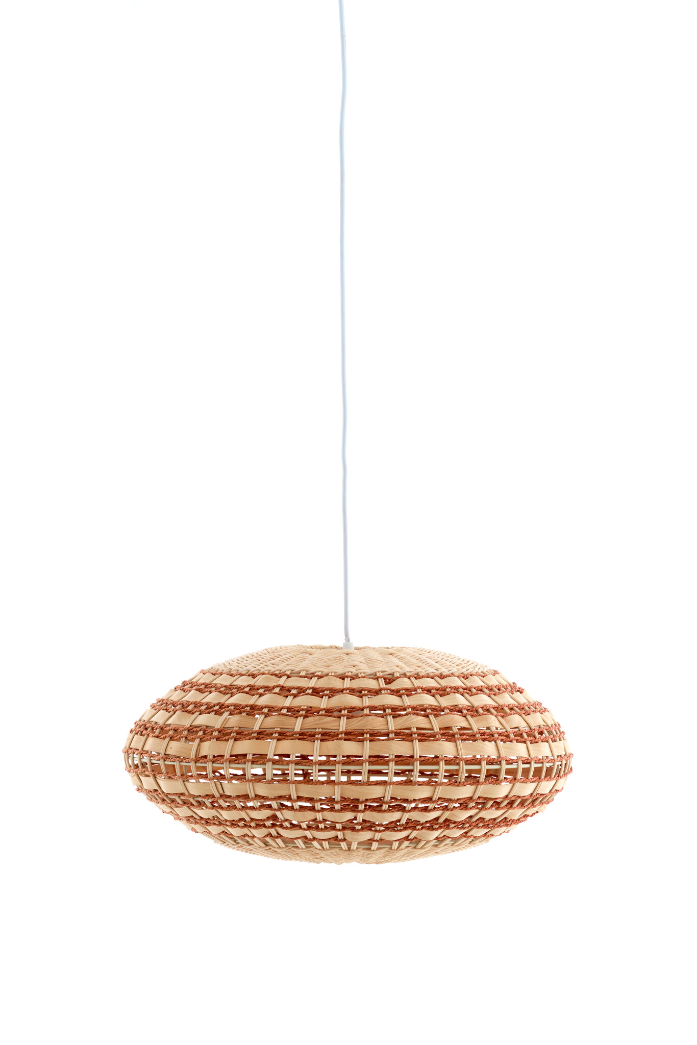 Light & Living - Hanglamp TAWELA - Ø50x24cm - Rood