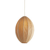 Light & Living - Hanglamp MILATOS - Ø38x51cm - Bruin