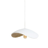 Light & Living - Hanglamp LONIA - 53x43x18cm - Wit