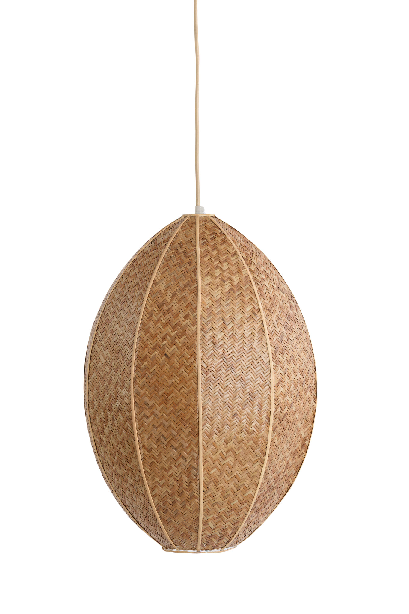 Light & Living - Hanglamp MILATOS - Ø38x51cm - Bruin