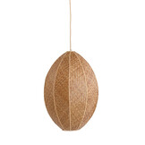 Light & Living - Hanglamp MILATOS - Ø38x51cm - Bruin