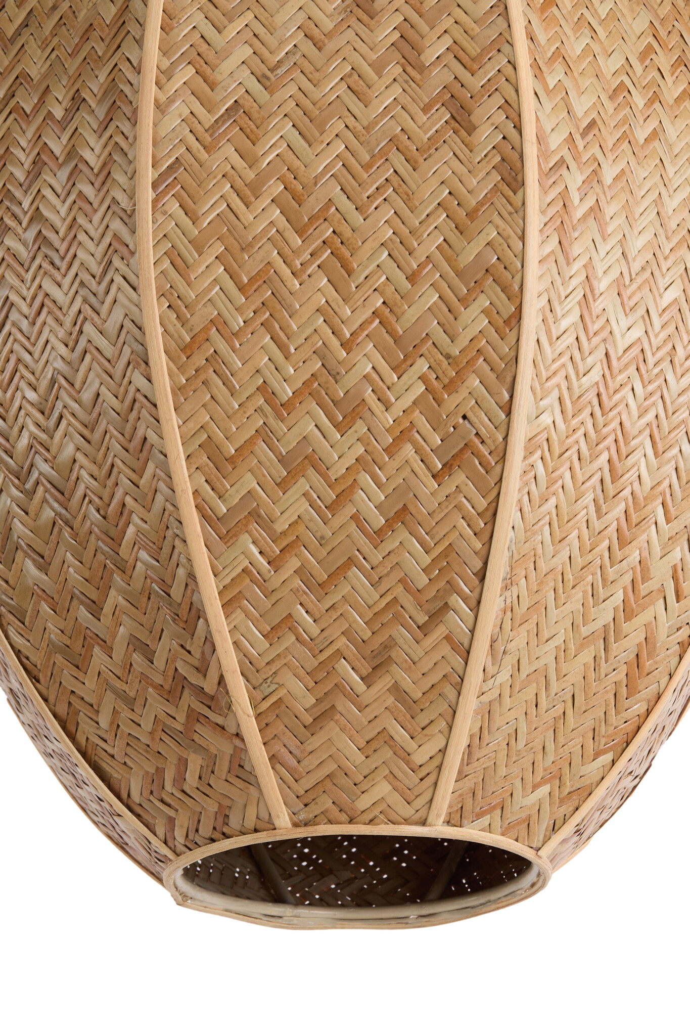 Light & Living - Hanglamp MILATOS - Ø38x51cm - Bruin