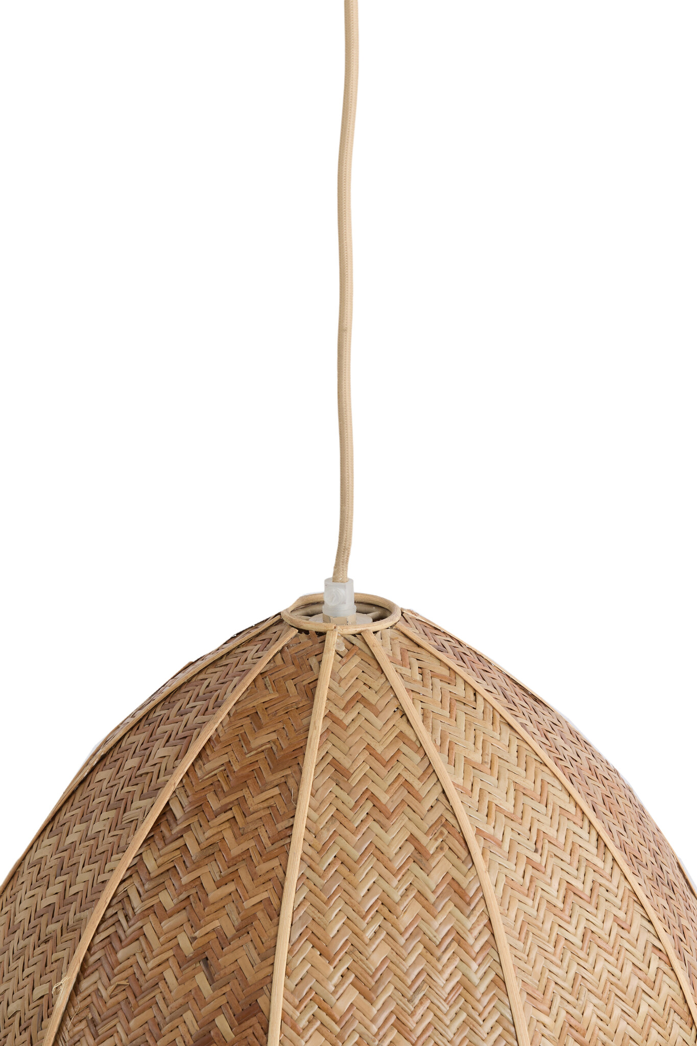 Light & Living - Hanglamp MILATOS - Ø38x51cm - Bruin