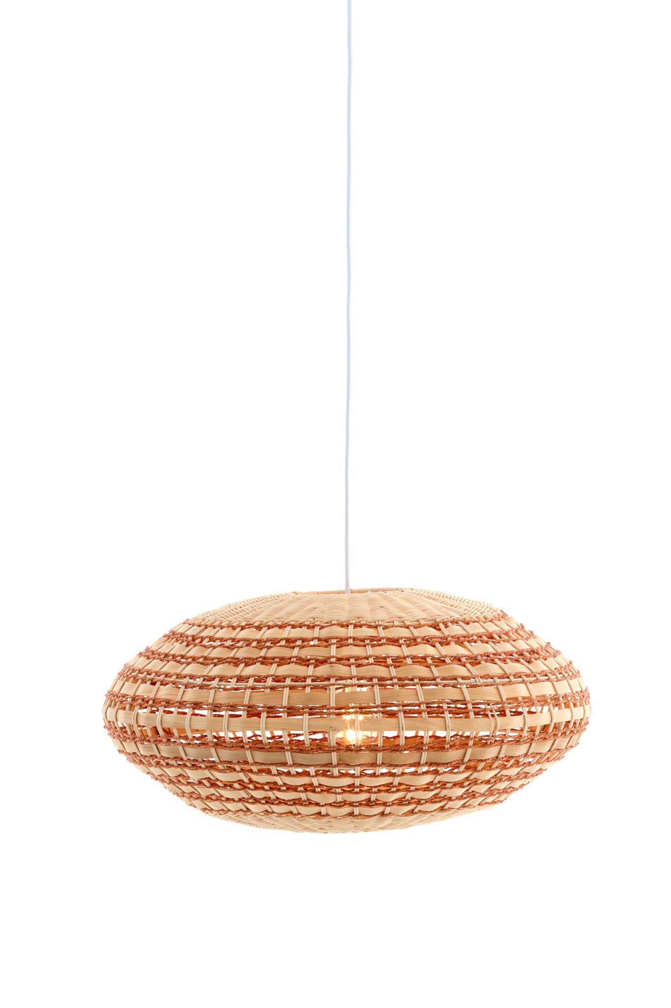 Light & Living - Hanglamp TAWELA - Ø59.5x28cm - Rood