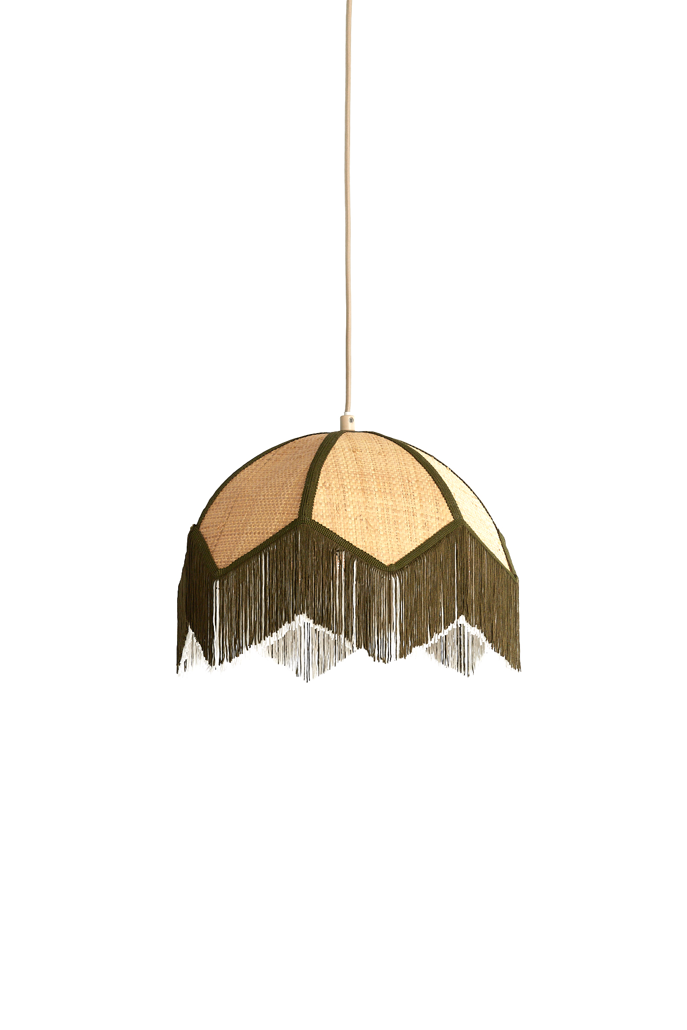 Light & Living - Hanglamp SULINA - Ø35x28cm - Groen