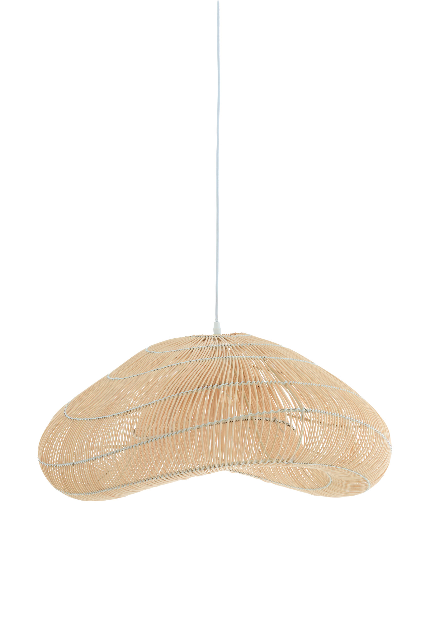 Light & Living - Hanglamp JANZUR - 65x64x30.5cm - Bruin