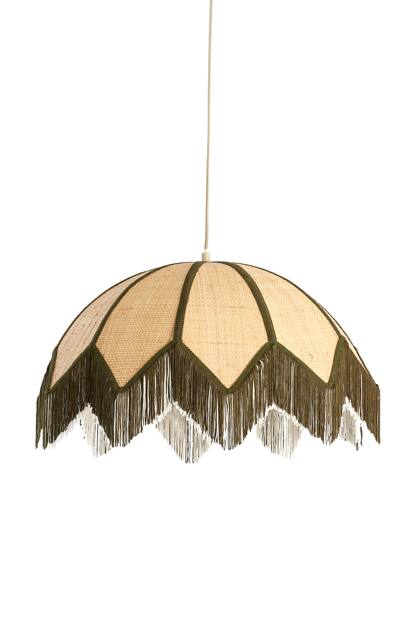 Light & Living - Hanglamp SULINA - Ø55x36.5cm - Groen