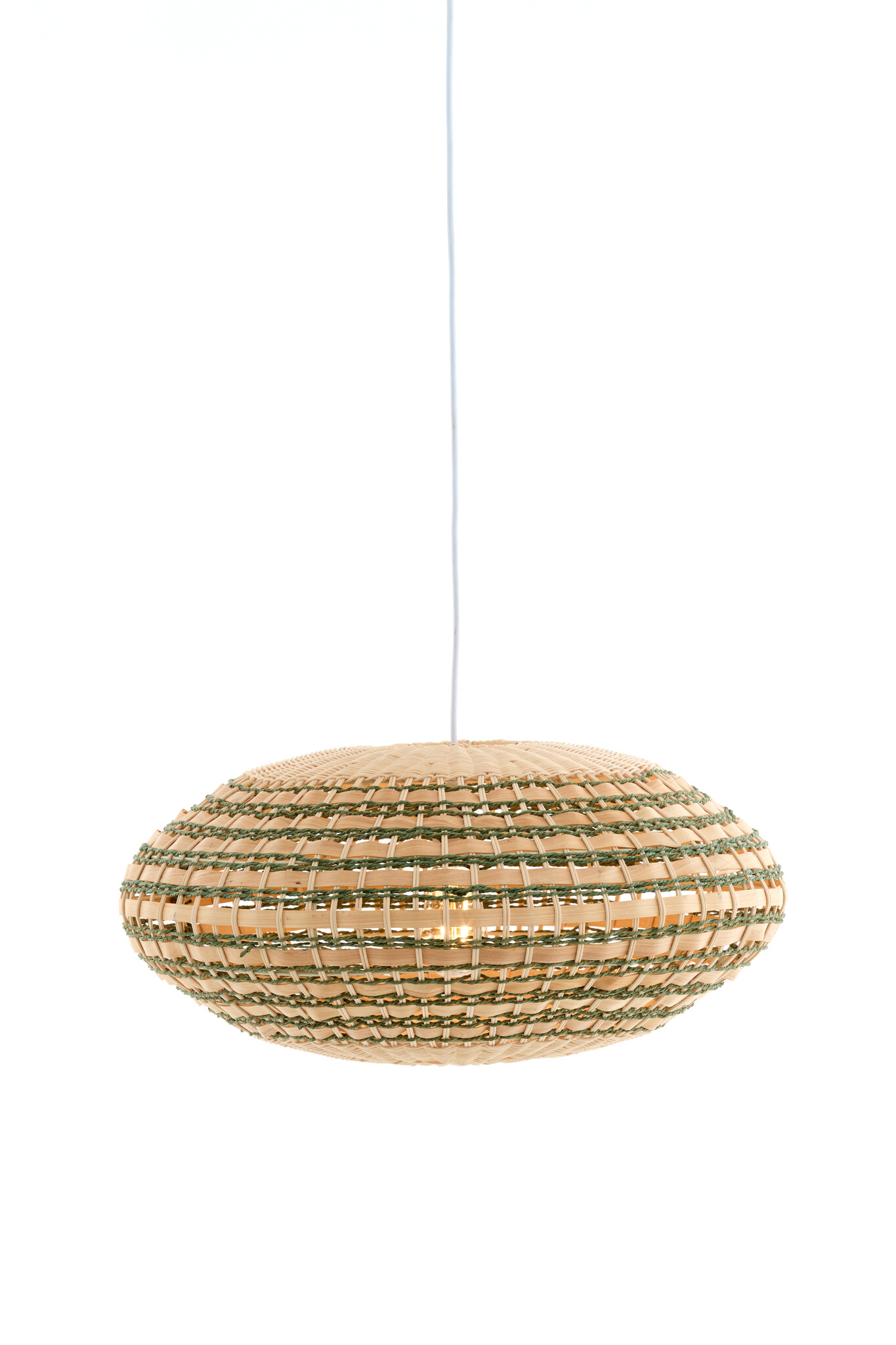 Light & Living - Hanglamp TAWELA - Ø59.5x28cm - Groen