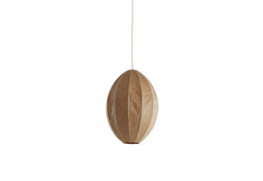Light & Living - Hanglamp MILATOS - Ø28.5x38cm - Bruin