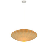Light & Living - Hanglamp FAY - Ø60x26cm - Bruin