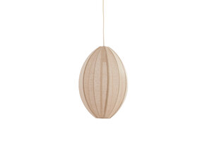 Light & Living - Hanglamp MILATOS - Ø38x51cm - Bruin