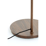 Light & Living - Vloerlamp BAYLIE - 43x30x165cm - Bruin