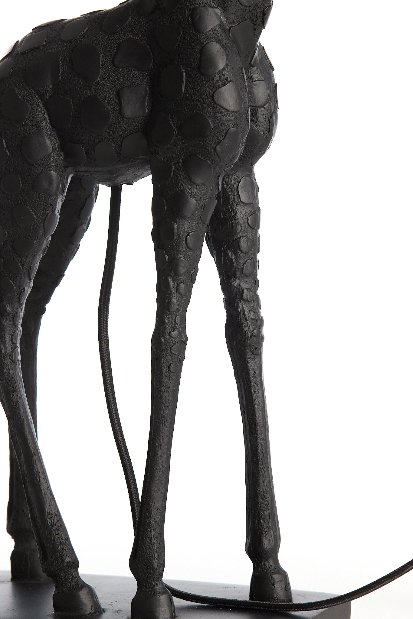 Light & Living - Tafellamp GIRAFFE - 28x20x68cm - Zwart
