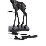 Light & Living - Tafellamp GIRAFFE - 28x20x68cm - Zwart