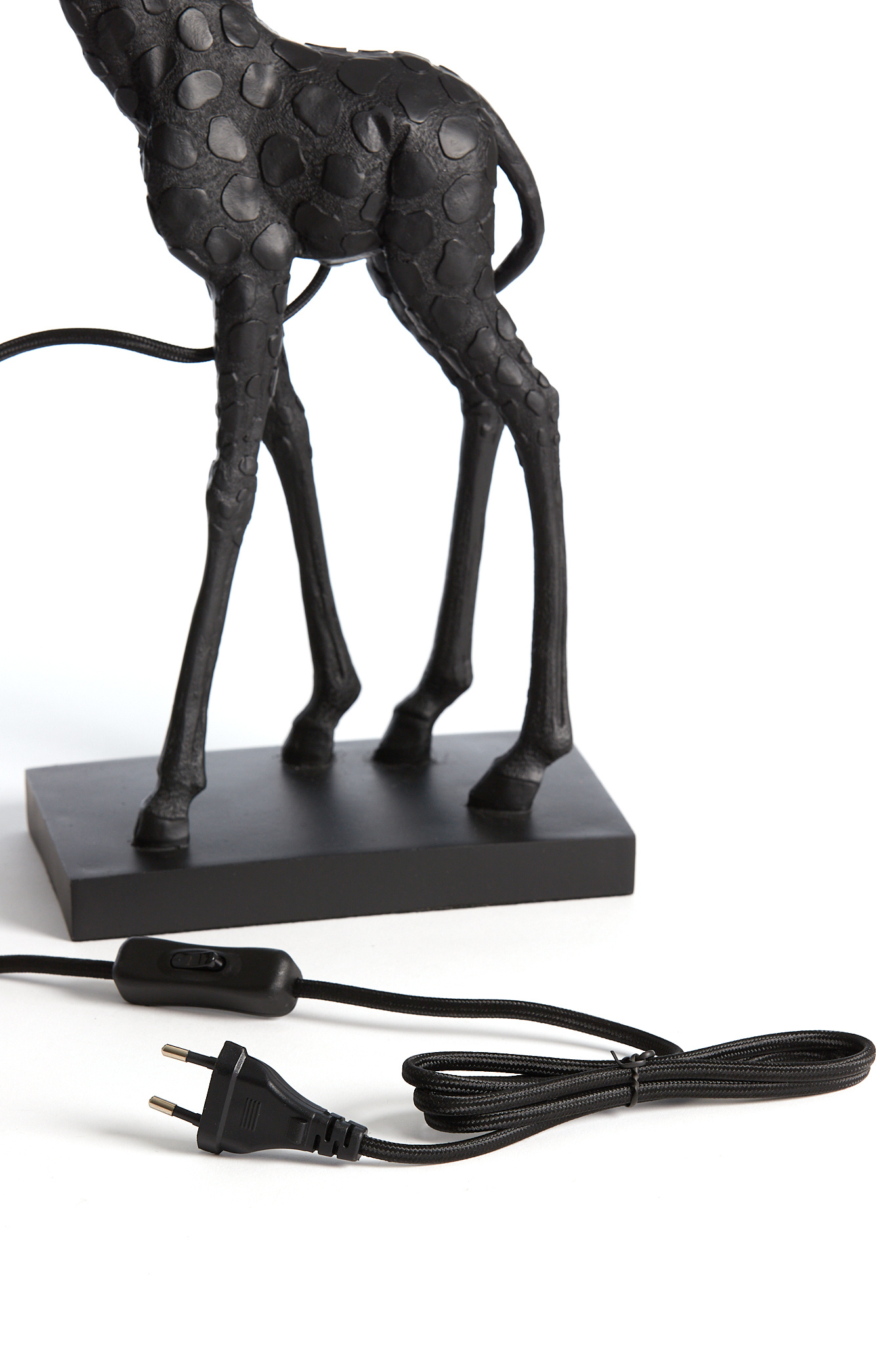 Light & Living - Tafellamp GIRAFFE - 28x20x68cm - Zwart