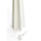 Light & Living - Vloerlamp KUALA - Ø25x124cm - Wit