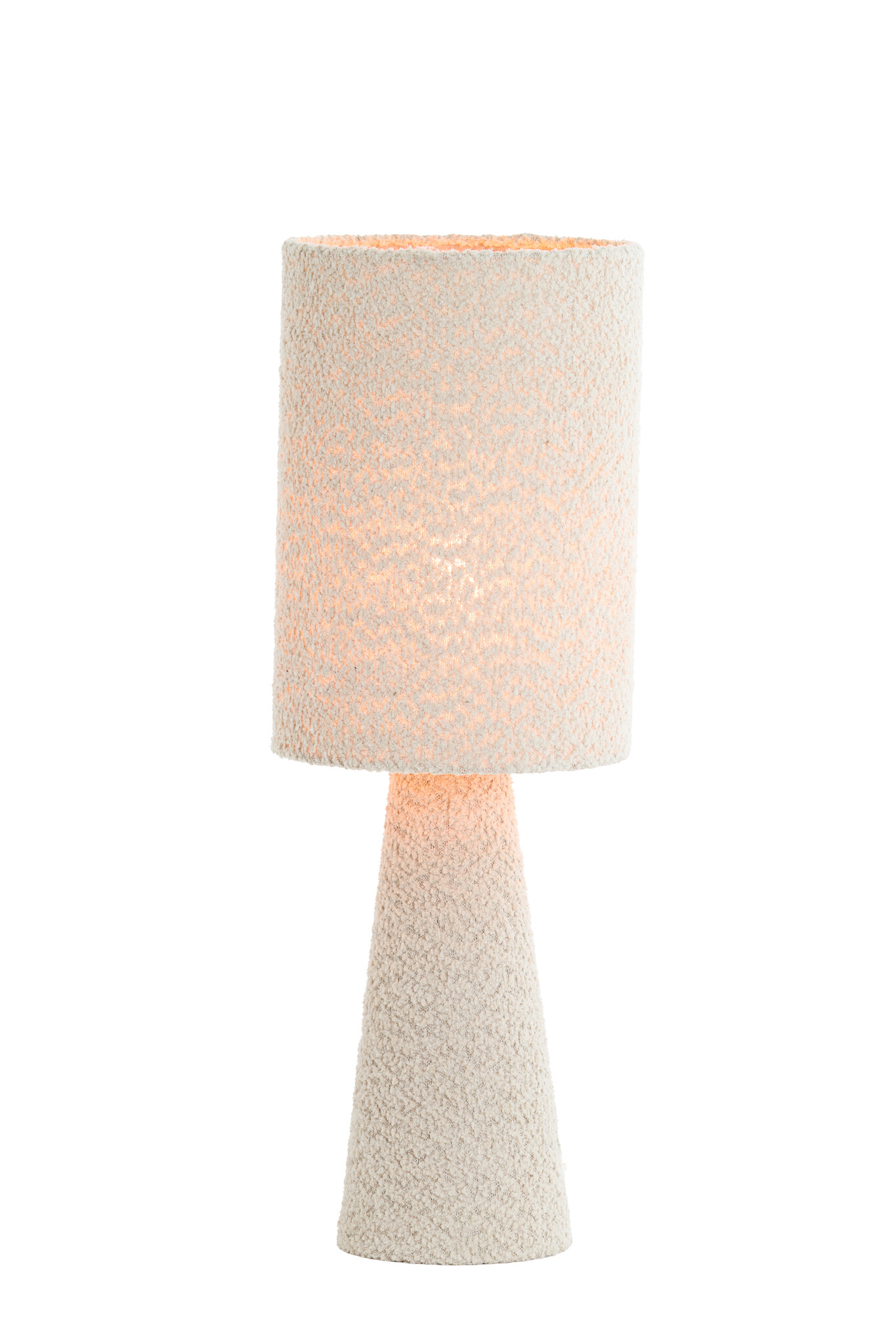 Light & Living - Tafellamp MICKY - Ø20x58cm - Bruin