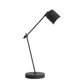 Light & Living - Tafellamp RIJEKA - 38x15x51cm - Zwart