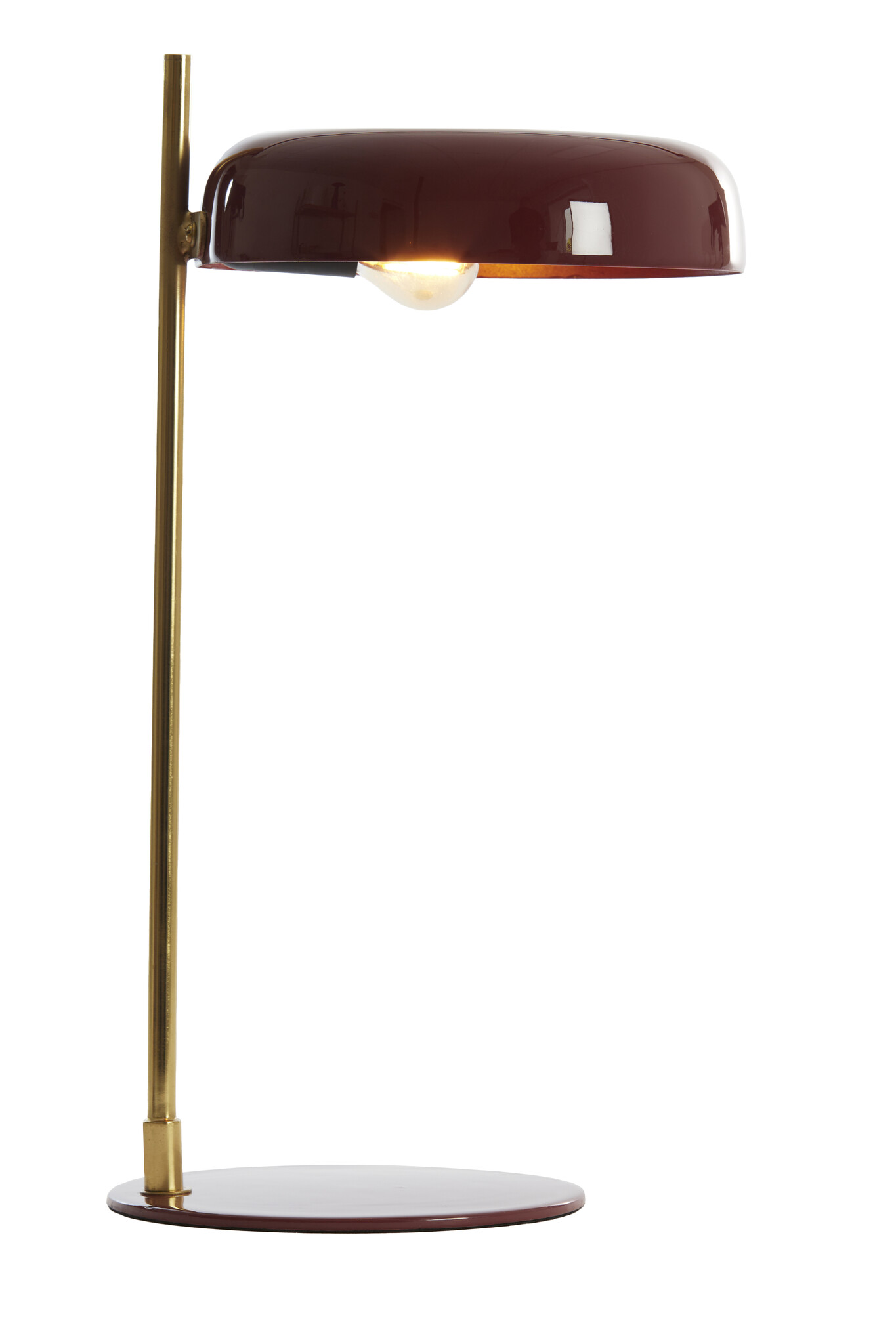 Light & Living - Tafellamp MALEKA - Ø22x47cm - Rood
