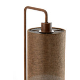 Light & Living - Tafellamp DONIO - 26x20x59.5cm - Bruin