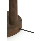Light & Living - Vloerlamp XITTA - Ø30x135cm - Bruin