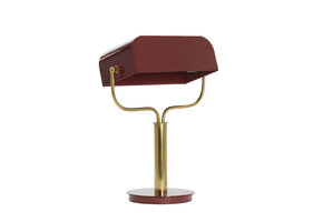 Light & Living - Tafellamp AYER - 37x14x43cm - Rood