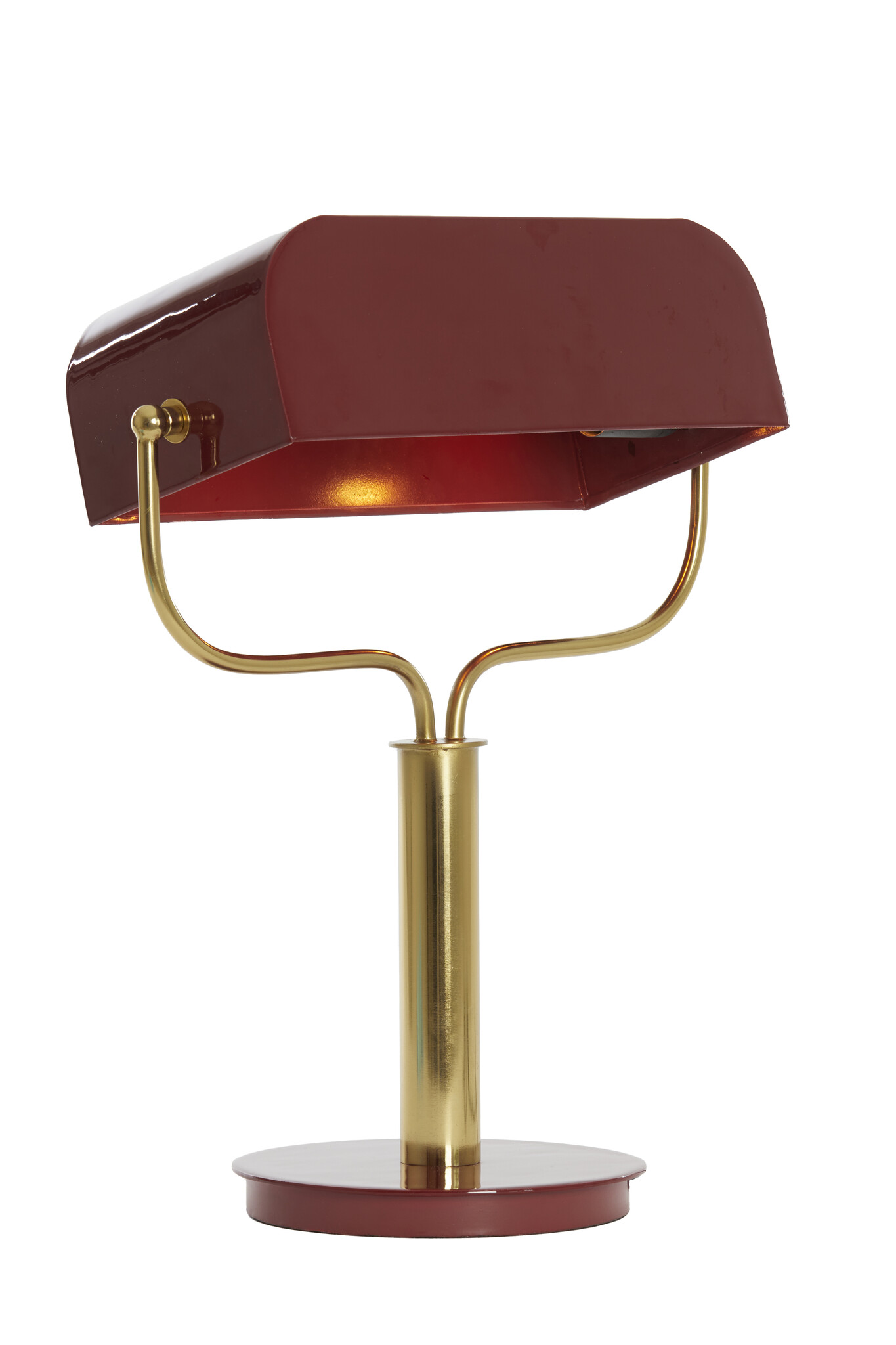 Light & Living - Tafellamp AYER - 37x14x43cm - Rood