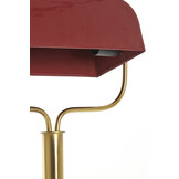 Light & Living - Tafellamp AYER - 37x14x43cm - Rood