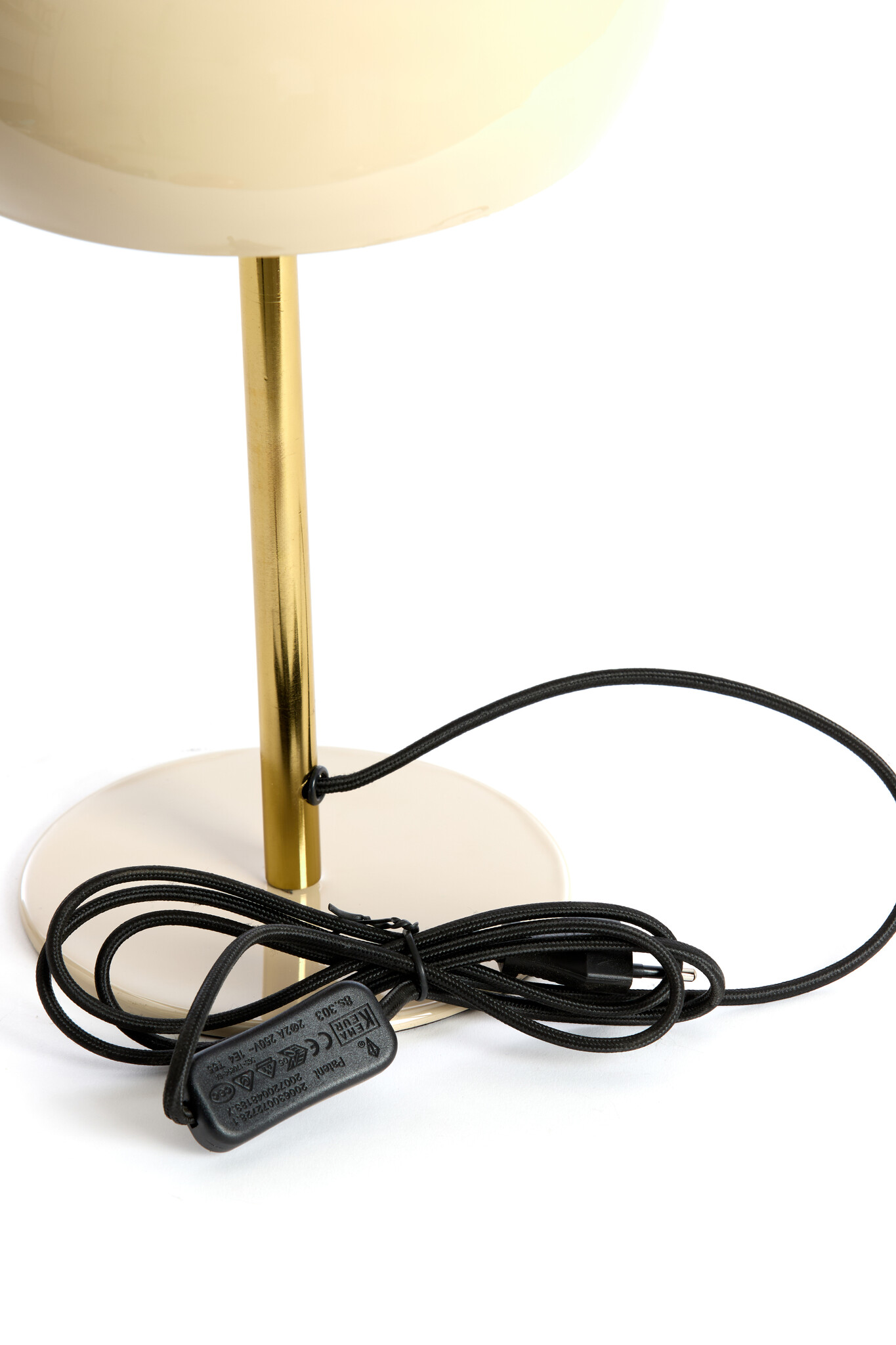 Light & Living - Tafellamp SURIN - Ø22x34cm - Grijs