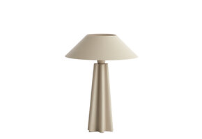 Light & Living - Tafellamp CUKAI - Ø38x49cm - Bruin