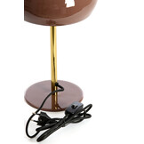 Light & Living - Tafellamp SURIN - Ø22x34cm - Bruin