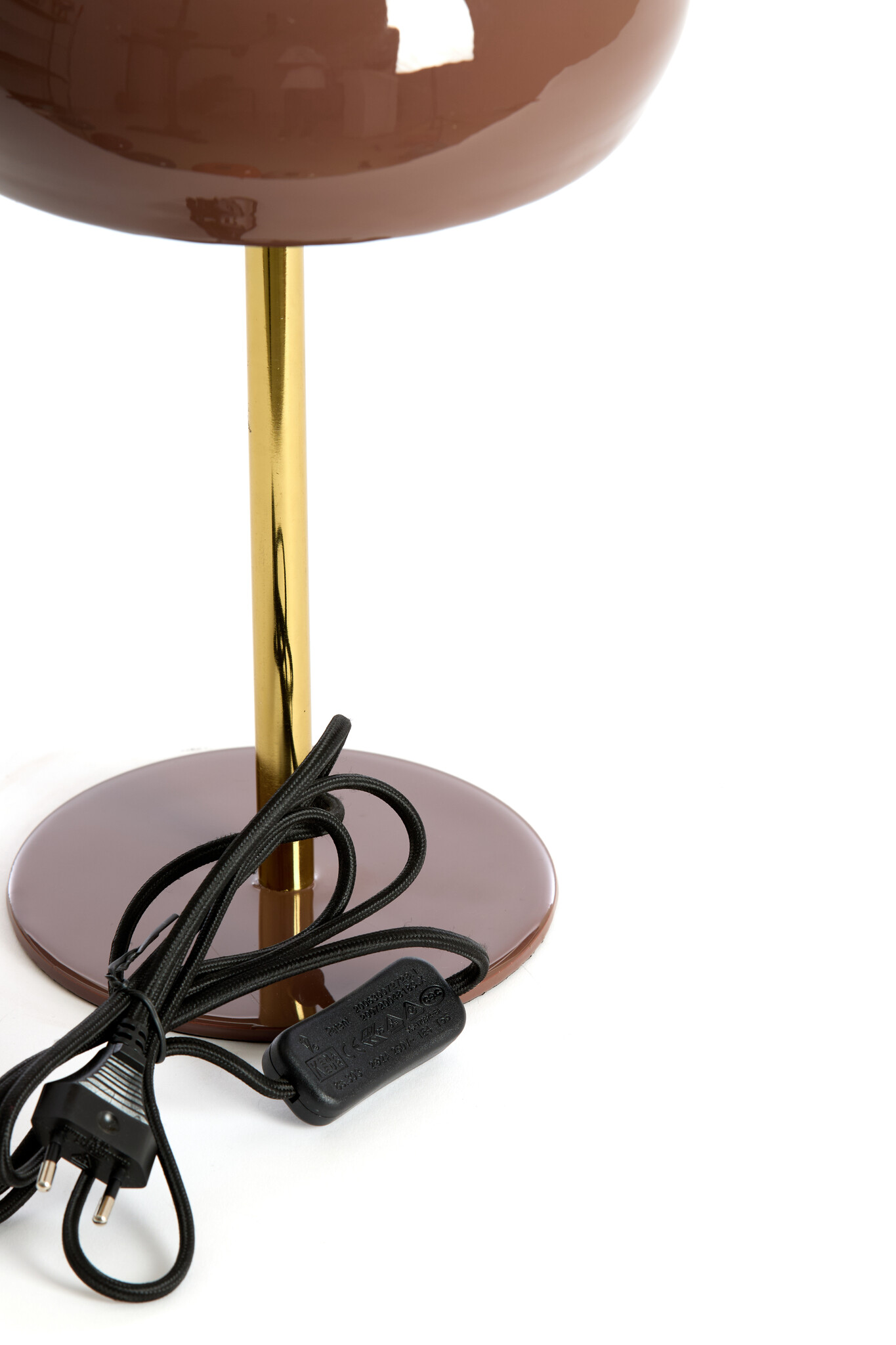 Light & Living - Tafellamp SURIN - Ø22x34cm - Bruin