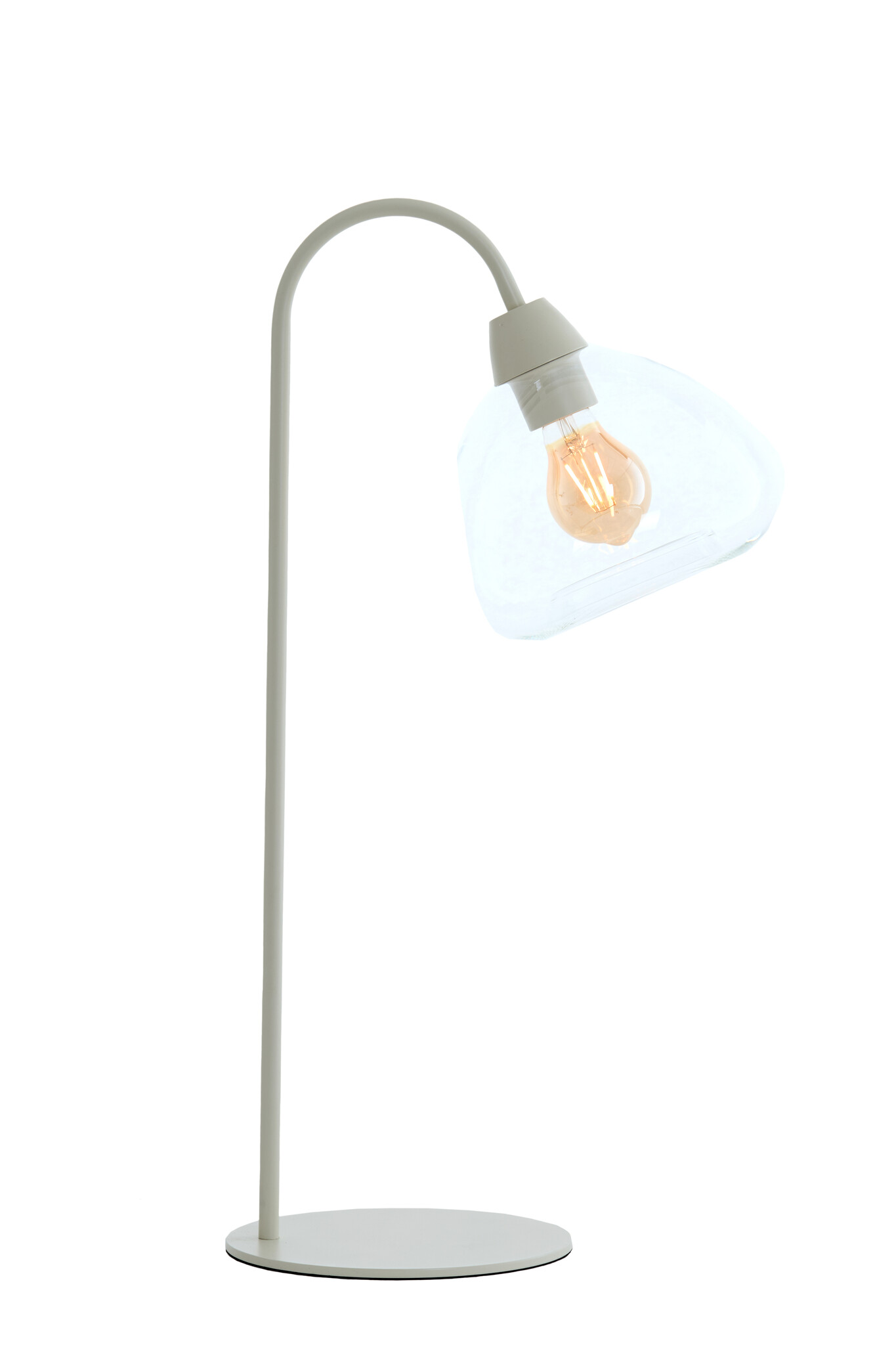 Light & Living - Tafellamp BISHO - 31.5x20x61cm - Wit
