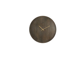 Light & Living - Klok VETI - 56x8x56cm - Bruin