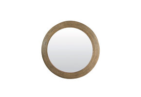 Light & Living - Spiegel PIEDRE - 109.5x4.5x109.5cm - Bruin