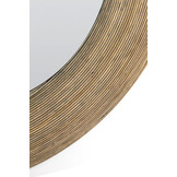 Light & Living - Spiegel PIEDRE - 109.5x4.5x109.5cm - Bruin