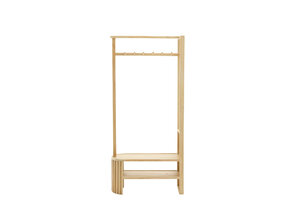 Light & Living - Kapstok GAIOS - 85x30x180cm - Bruin