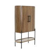 Light & Living - Kast DUMOSI - 100x40x165cm - Bruin