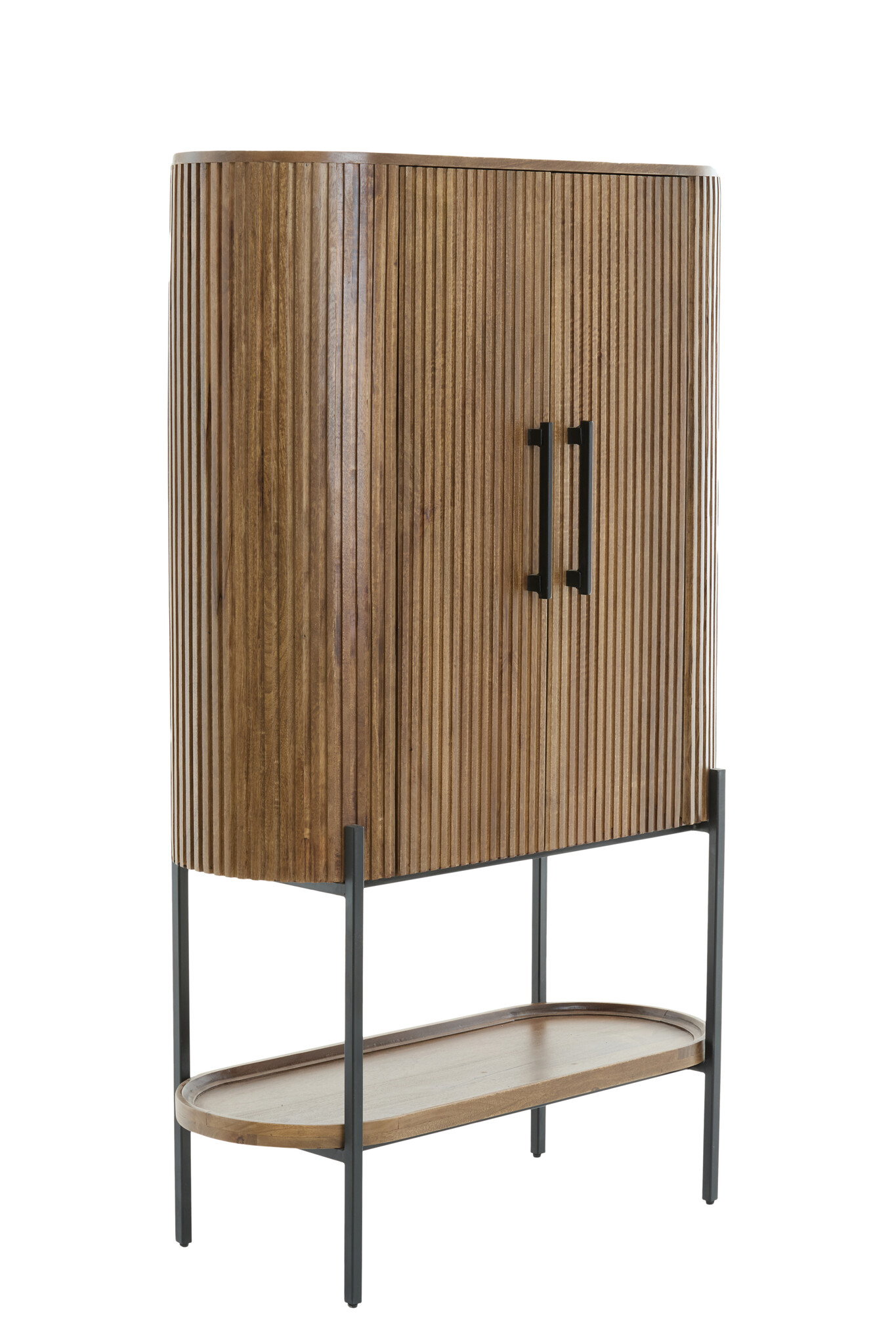 Light & Living - Kast DUMOSI - 100x40x165cm - Bruin