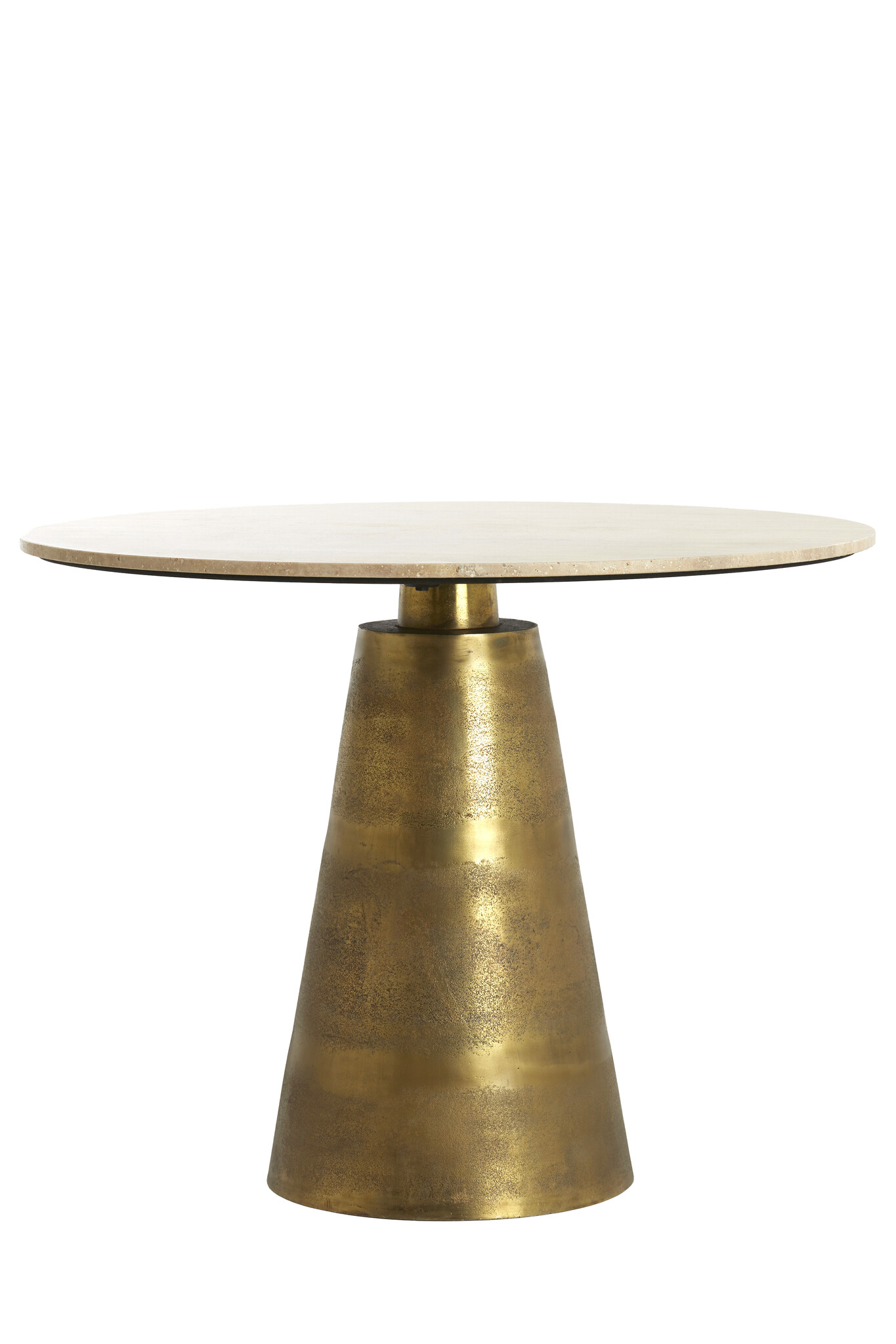 Light & Living - Eettafel YNEZ - Ø120x78cm - Bruin