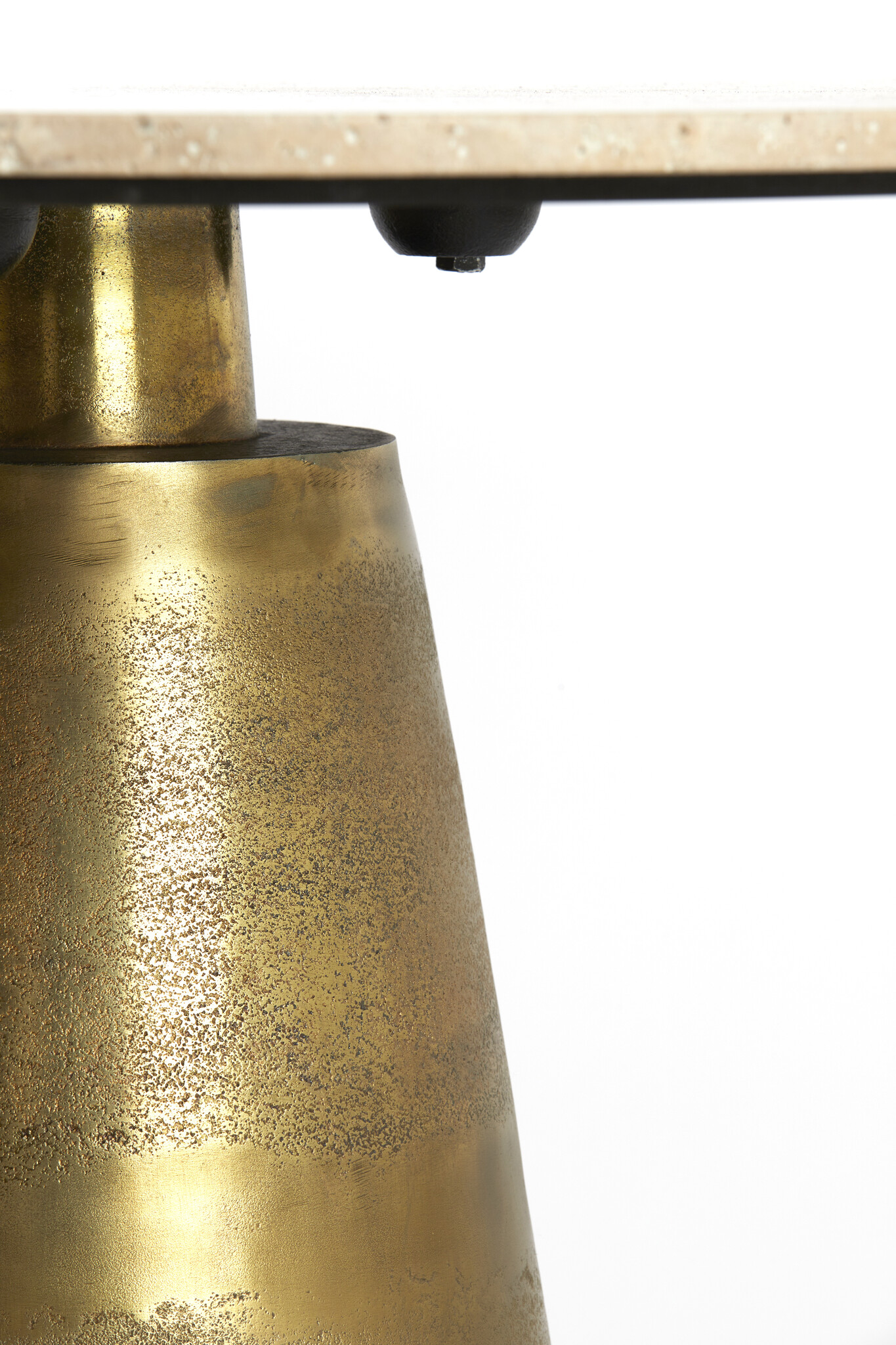 Light & Living - Eettafel YNEZ - Ø120x78cm - Bruin