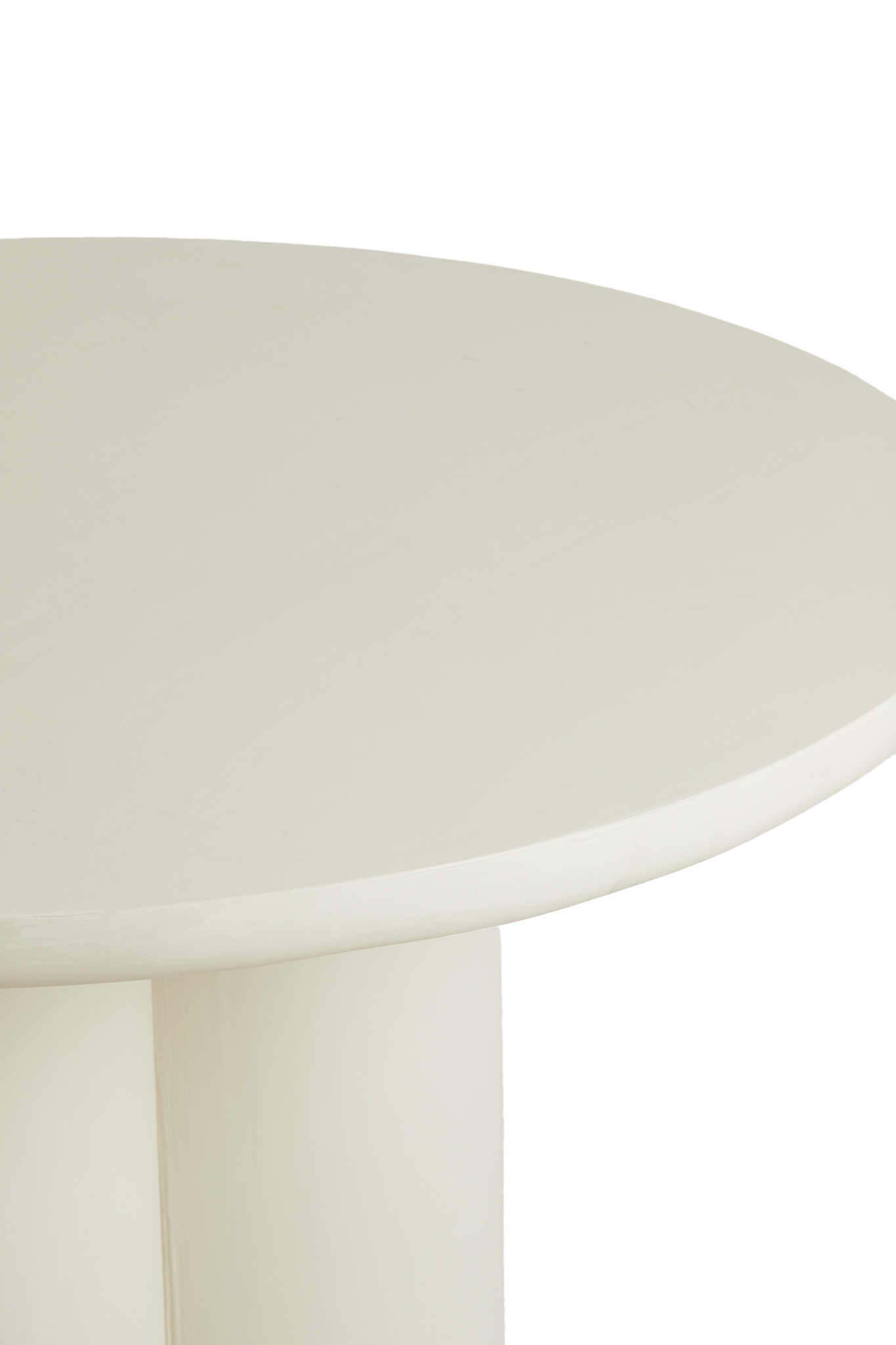 Light & Living - Eettafel MIZUHO - Ø130x78cm - Wit